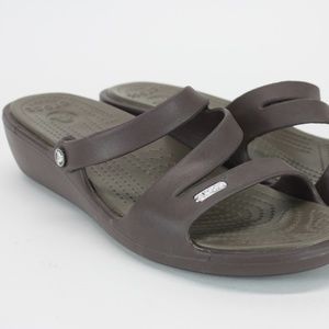 Crocs Patricia Women Sandal Open Strappy Wedge E07